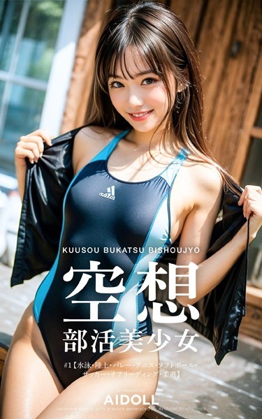 空想部活美少女 ＃1 【水泳・陸上・バレー・テニス・ソフトボール・サッカー・チアリーディング・柔道】